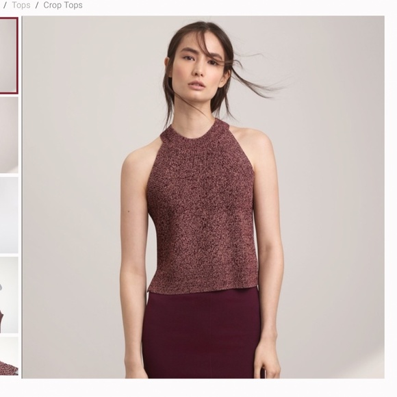 Aritzia Tops - Aritzia Wilfred Crevier knit top sleeveless tank